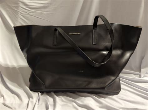 MICHAEL Michael Kors Black Emry Large Leather Tote 